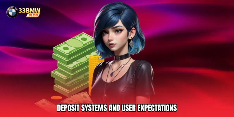 Deposit systems and user expectations