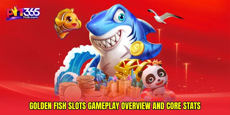 Golden fish slots gameplay overview and core stats