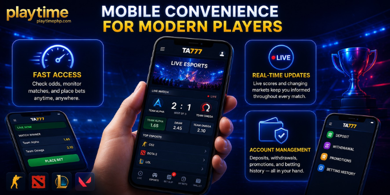 Mobile Convenience for Modern Players